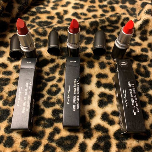 MAC Cosmetics Makeup Mac Lipstick Diva Trio Set Poshmark